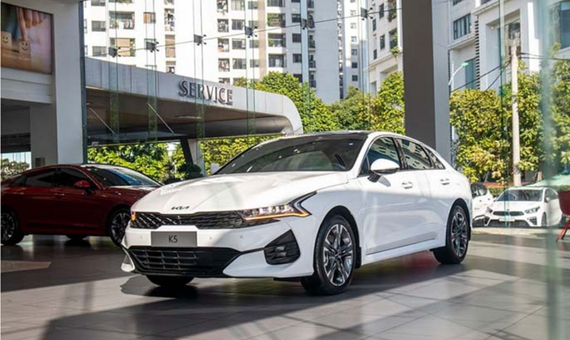 Thuê xe KIA K5 tự lái Quận Phú Nhuận